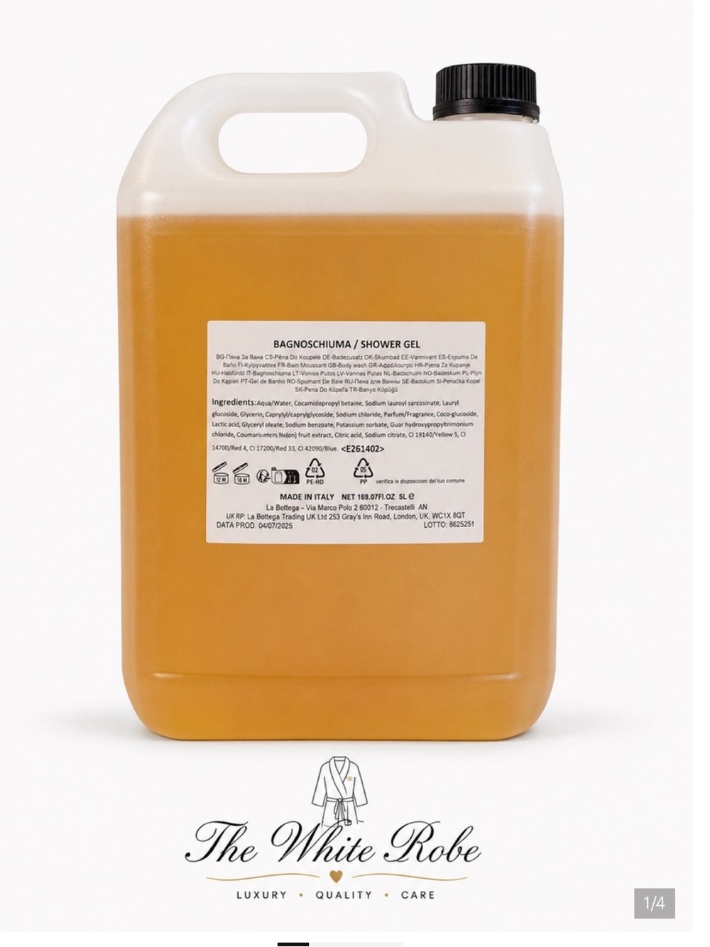 Davines MOMO Shower Gel – 5 Liter / 169.07 fl oz – Luxury Hotel Bulk Size